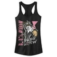 thumbnail image 1 of Junior's Marvel Black Widow Binary Code Racerback Tank Top Black Large, 1 of 4
