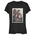 thumbnail image 1 of Junior's Marvel Black Widow Spy Family Reunion Graphic Tee Black Large, 1 of 2