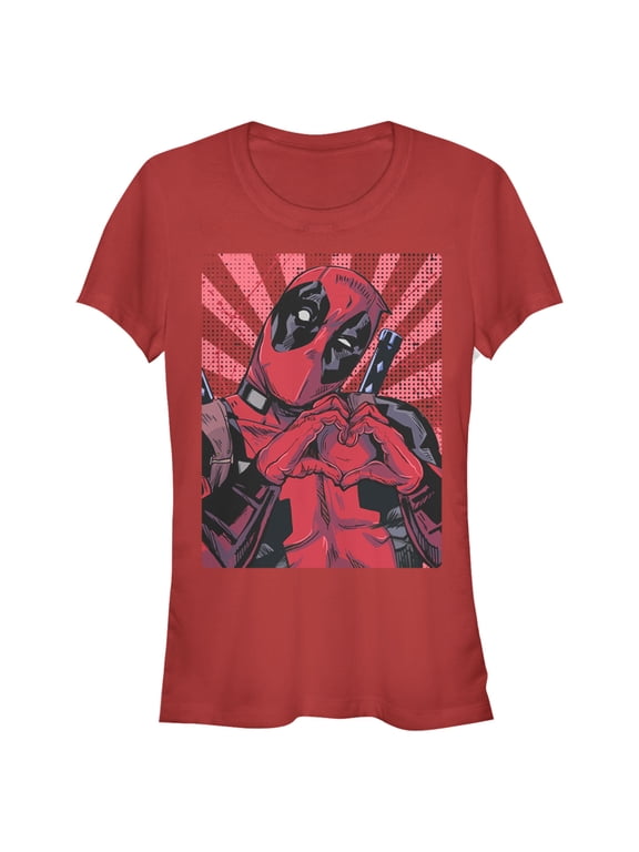 Junior's Marvel CloseHeart Pool T-Shirt
