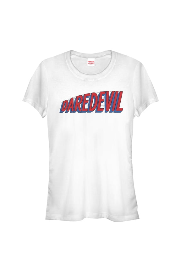 Juniors Marvel: Daredevil Comic Logo T Shirt