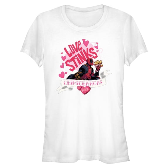 Junior's Marvel: Deadpool Chimichangas Are 4EVA Graphic T-Shirt