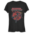thumbnail image 1 of Junior's Marvel Deadpool Falling Circle  Graphic T-Shirt, 1 of 4