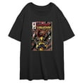 thumbnail image 1 of Junior's Marvel: Deadpool & Wolverine Action Retro Poster  Graphic T-Shirt, 1 of 2