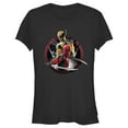 thumbnail image 1 of Junior's Marvel: Deadpool & Wolverine Badge Graphic T-Shirt, 1 of 4
