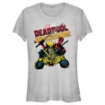 thumbnail image 1 of Junior's Marvel: Deadpool & Wolverine Fighting Pose  Graphic T-Shirt, 1 of 4