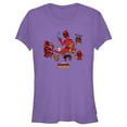 thumbnail image 1 of Junior's Marvel: Deadpool & Wolverine Forest Friends  Graphic T-Shirt, 1 of 4