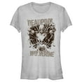 thumbnail image 1 of Junior's Marvel: Deadpool & Wolverine Grayscale Team  Graphic T-Shirt, 1 of 4