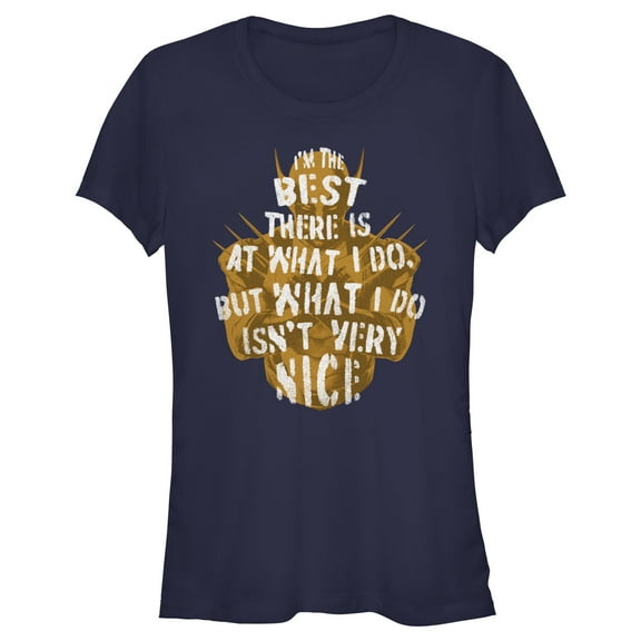 Junior's Marvel: Deadpool & Wolverine I'm the Best  Graphic T-Shirt