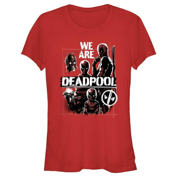 Junior's Marvel: Deadpool & Wolverine We Are Poses Graphic T-Shirt