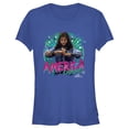 thumbnail image 1 of Junior's Marvel Doctor Strange in the Multiverse of Madness America Chavez  Graphic Tee Royal Blue 2X Large, 1 of 3
