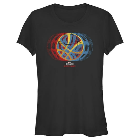 Junior's Marvel Doctor Strange in the Multiverse of Madness Gradient Seal Graphic Tee Black Medium