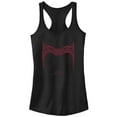 thumbnail image 1 of Junior's Marvel Doctor Strange in the Multiverse of Madness Helm of Wanda  Racerback Tank Top Black X Large, 1 of 5