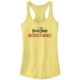 thumbnail image 1 of Junior's Marvel Doctor Strange in the Multiverse of Madness Main Logo Racerback Tank Top Banana Small, 1 of 4