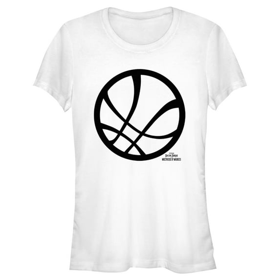 Junior's Marvel Doctor Strange in the Multiverse of Madness Sanctum Logo Graphic Tee White X Large