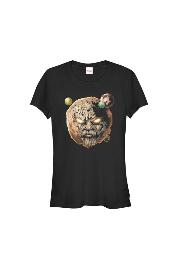 Junior's Marvel Ego the Living Planet Graphic Tee Black Small