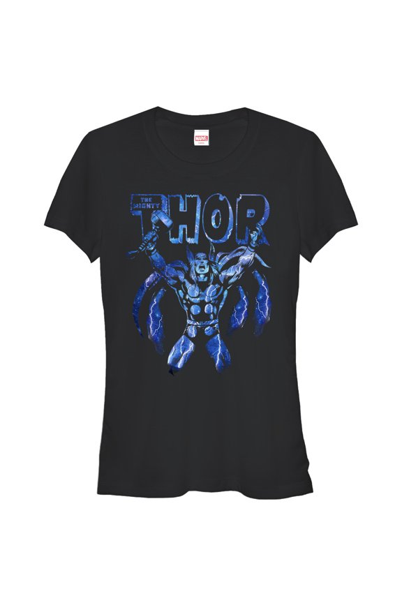 Junior's Marvel Electrifying Thor T-Shirt