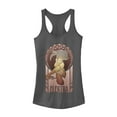 thumbnail image 1 of Junior's Marvel Elektra Sai Blades  Racerback Tank Top Charcoal Small, 1 of 3