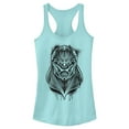thumbnail image 1 of Junior's Marvel Eternals Kro Spray Paint  Racerback Tank Top Cancun Large, 1 of 4