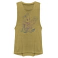 thumbnail image 1 of Junior's Marvel Guardians of Galaxy Vol. 2 Groot Jams  Festival Muscle Graphic Tee Gold Heather Medium, 1 of 3