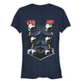 thumbnail image 1 of Junior's Marvel Halloween Thor Costume  Graphic Tee Navy Blue 2X Large, 1 of 2