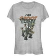 thumbnail image 1 of Junior's Marvel I Am Groot Infected Venom  Graphic Tee Athletic Heather Medium, 1 of 2