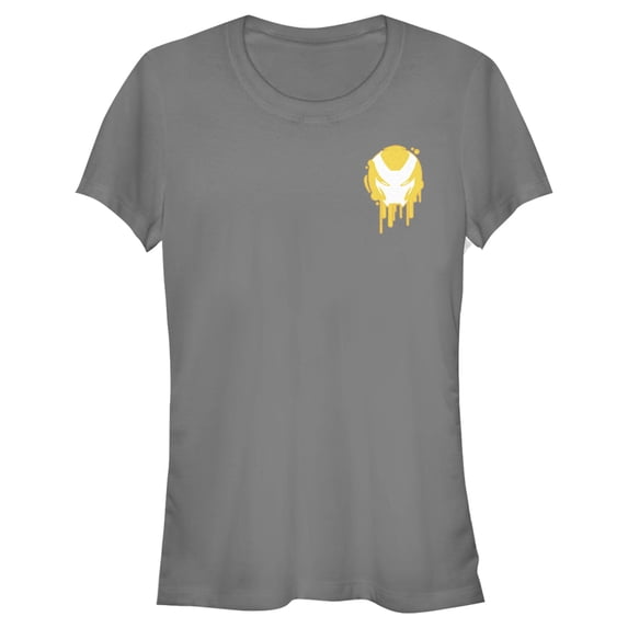 Junior's Marvel Iron Man Venom Badge Graphic Tee Charcoal Large