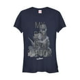 thumbnail image 1 of Junior's Marvel Runaways BFF Raptor Old Lace  Graphic Tee Navy Blue Medium, 1 of 2