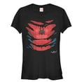 thumbnail image 1 of Junior's Marvel Spider-Man: Homecoming Costume  Graphic Tee Black Medium, 1 of 2