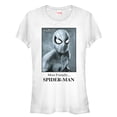 thumbnail image 1 of Junior's Marvel Spider-Man: Homecoming Photo  Graphic Tee White 2X Large, 1 of 2