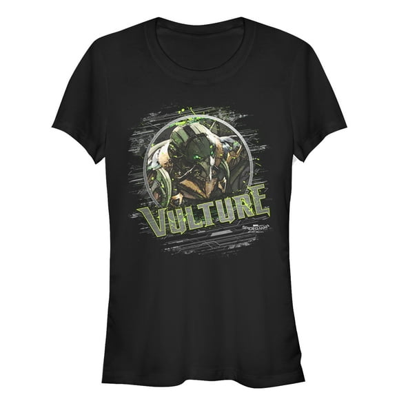 Junior's Marvel Spider-Man: Homecoming Vulture Streak  Graphic Tee Black 2X Large