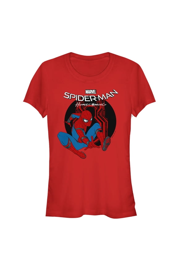Junior's Marvel Spider-Man: Homecoming Web Shooter Graphic Tee Red 2X Large