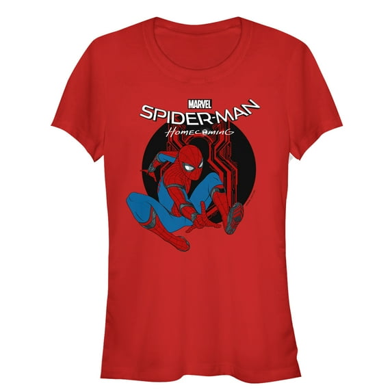Junior's Marvel Spider-Man: Homecoming Web Shooter Graphic Tee Red Medium