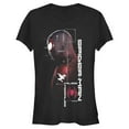 thumbnail image 1 of Junior's Marvel Spider-Man: Miles Morales Game Map  Graphic Tee Black 2X Large, 1 of 2