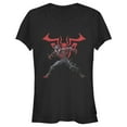 thumbnail image 1 of Junior's Marvel Spider-Man Miles Morales Symbol  Graphic Tee Black Large, 1 of 2