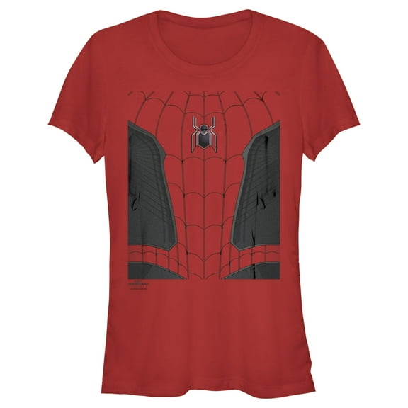 Junior's Marvel Spider-Man: No Way Home New Suit  Graphic Tee Red Small