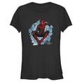 thumbnail image 1 of Junior's Marvel Spider-Man: No Way Home Spinning Webs  Graphic Tee Black Small, 1 of 3