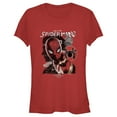 thumbnail image 1 of Junior's Marvel Spider-Man: No Way Home Who is the Spider-Man  Graphic Tee Red Small, 1 of 3