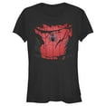 thumbnail image 1 of Junior's Marvel Spiderman: No Way Home Ripped Costume  Graphic Tee Black Medium, 1 of 3