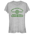 thumbnail image 1 of Junior's Marvel St. Patrick's Day Captain America No Luck Needed Graphic T-Shirt, 1 of 3