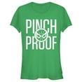 thumbnail image 1 of Junior's Marvel St. Patrick's Day Spider-Man Pinch Proof  Graphic Tee Kelly Green Large, 1 of 3