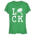 thumbnail image 1 of Junior's Marvel St. Patrick's Day Thor's Hammer Is Lucky Graphic Tee Kelly Green X Large, 1 of 3