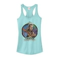 thumbnail image 1 of Junior's Marvel Thor: Ragnarok Grandmaster Circle  Racerback Tank Top Cancun 2X Large, 1 of 3