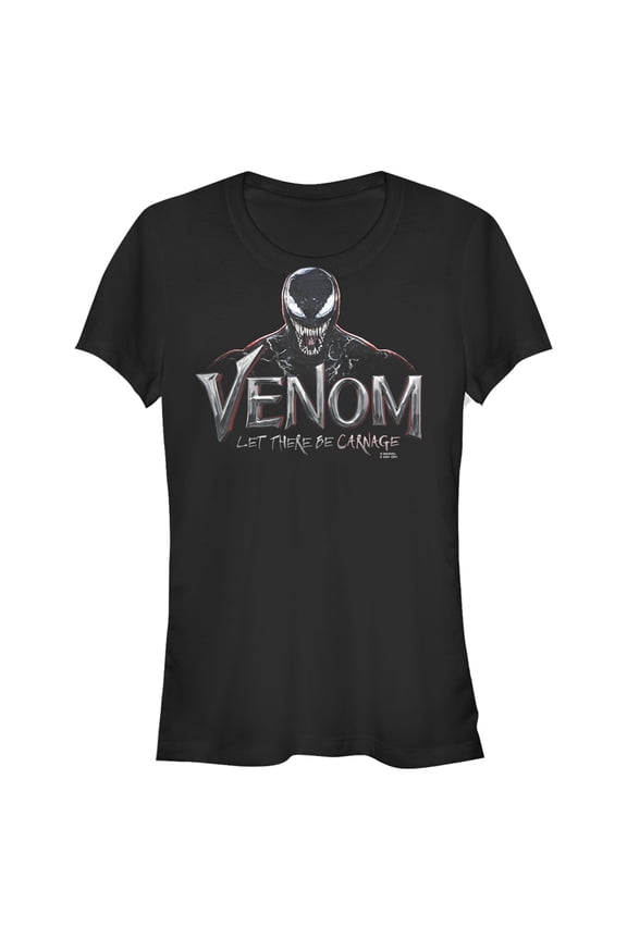 Junior's Marvel Venom: Let There be Carnage Mischievous Graphic Tee Black X Large