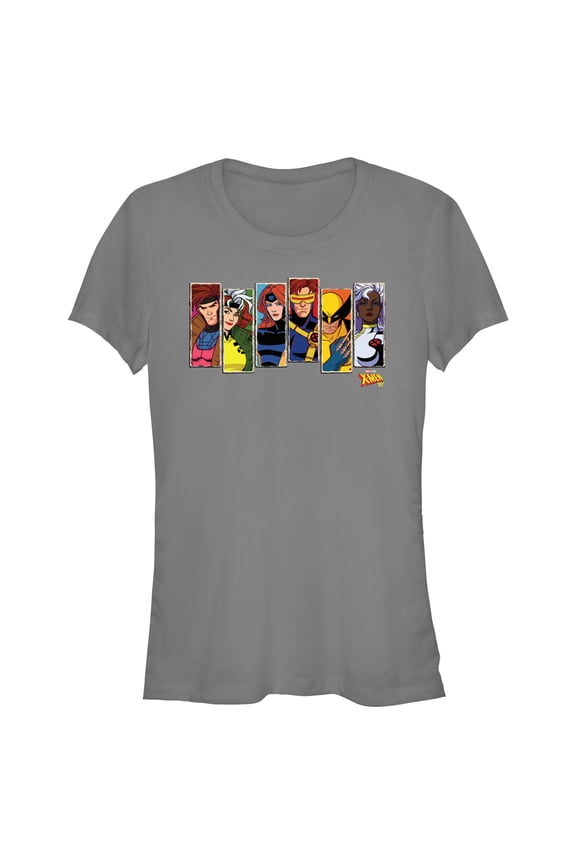 Junior's Marvel: X-Men '97 Mutant Panels Graphic T-Shirt
