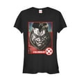 thumbnail image 1 of Junior's Marvel X-Men Colossus Card  Graphic Tee Black X Large, 1 of 2