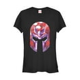 thumbnail image 1 of Junior's Marvel X-Men Geometric Magneto Helmet  Graphic Tee Black Large, 1 of 2