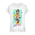 thumbnail image 1 of Junior's Marvel X-Men Jubilee Stars  Graphic Tee White Small, 1 of 2