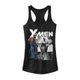 thumbnail image 1 of Junior's Marvel X-Men Wolverine Panels  Racerback Tank Top Black Small, 1 of 4