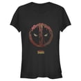 thumbnail image 1 of Junior's Marvel Zombies Deadpool Mask Graphic Tee Black Large, 1 of 2