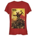 thumbnail image 1 of Junior's Marvel Zombies Thor Battle  Graphic Tee Red X Large, 1 of 2